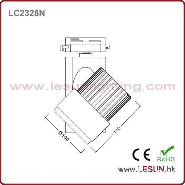 High Quality 30W COB Track Lights with 2 Line Track LC2328n